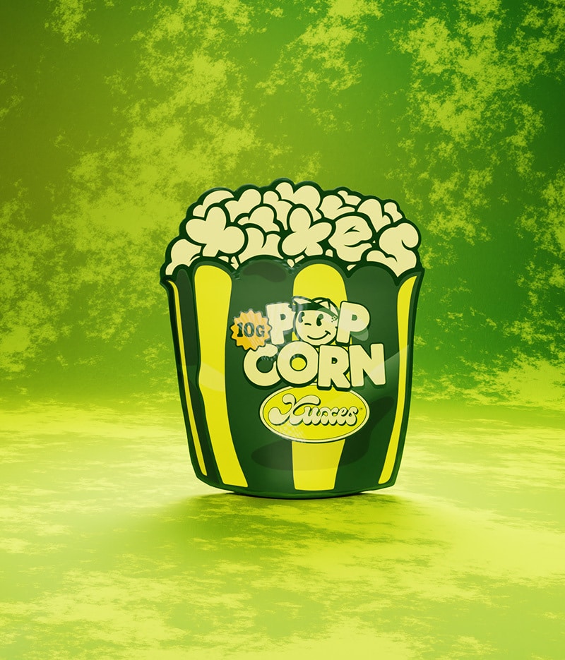 Green Sour Pop Corn CBD