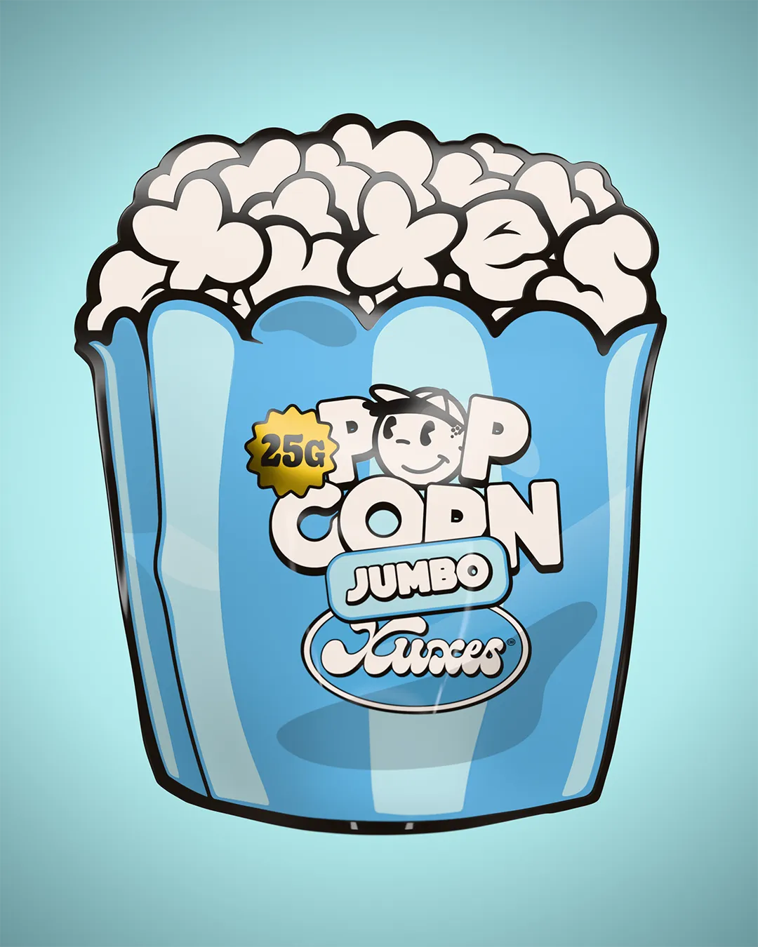 Jumbo Blue Candy 25G